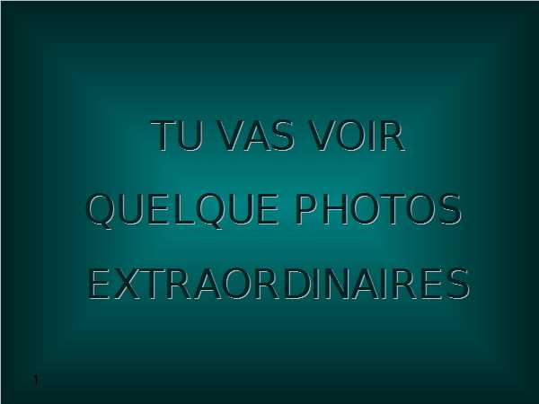photos fantastiques
